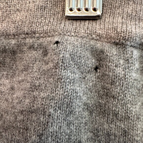 Valerie Stevens Gray Cashmere Sweatpants - Picture 6 of 6